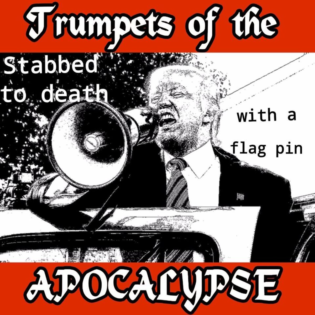 Albumrecensie Trumpets of the Apocalypse Stabbed To Death With A Flag Pin friesland 3voor12